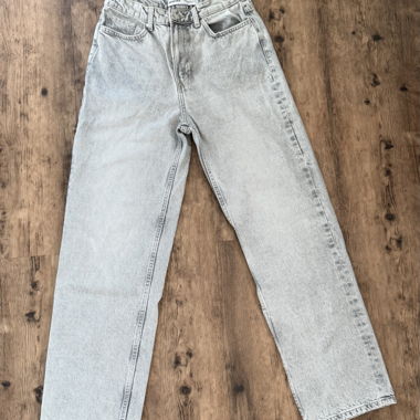 Bershka Light Grey Jeans