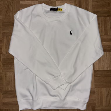 Polo Ralph Lauren weisses Sweatshirt Gr. L