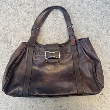 Sac à main en cuir Nero Giardini marron