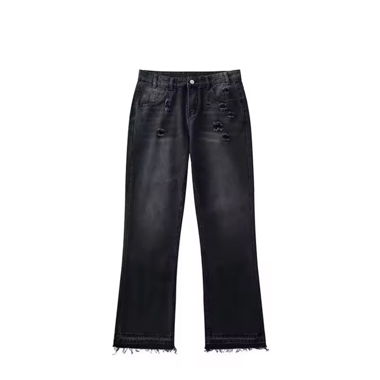 Black Flared Jeans