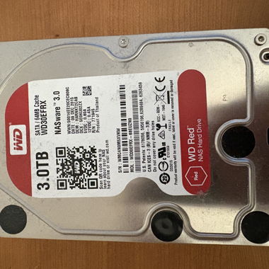 WD Red 3TB NAS Hard Drive