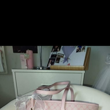 Pink minimalistische Tasche