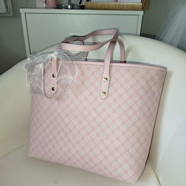 Pink minimalistische Tasche