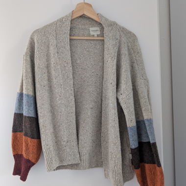Gestrickte Cardigan-Jacke