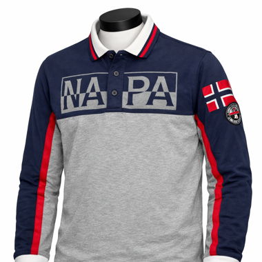 Napapijri Langarm-Poloshirt