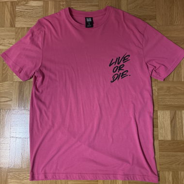 T-shirt oversize « Live or Die »