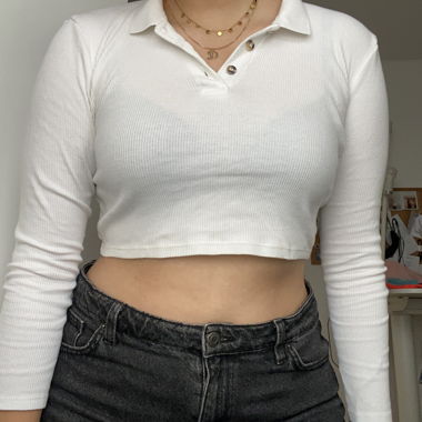 Cropped Long sleeve Shirt