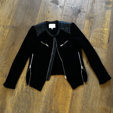 Veste zippée noire IRO