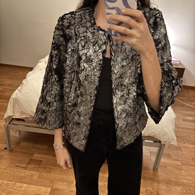 Festive Silver Jacket