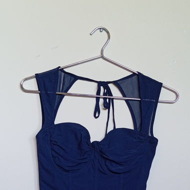 Schnür/Mesh Top