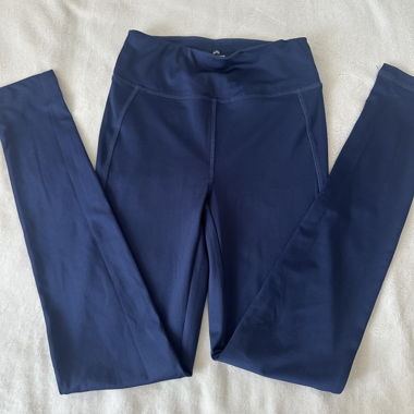 Navy blue sports leggings S