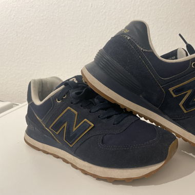 New Balance 574 in blau, Grösse 38