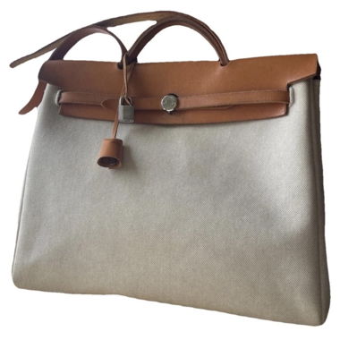 Hermès Herbag Beige