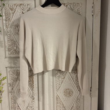 Missguided white sweater