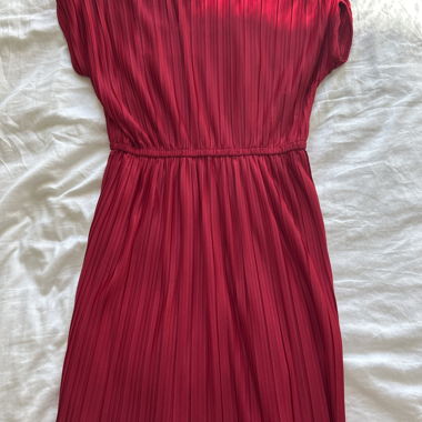 Robe rouge simple 