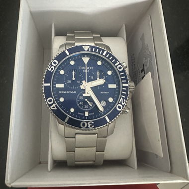 Tissot Seastar 1000 Chronograph Uhr Blue 
