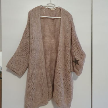 Cardigan avec étoile