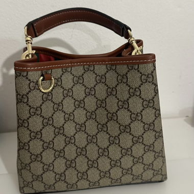 Gucci Emblem Bucket Bag