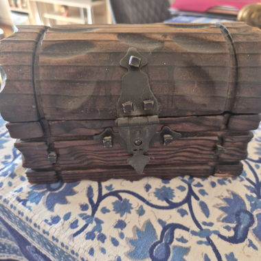 Carved Wooden Box Set