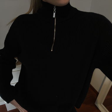 zip up pullover