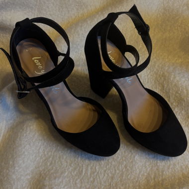Escarpins en velours - High Heels