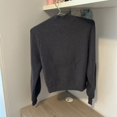 Pull gris zara