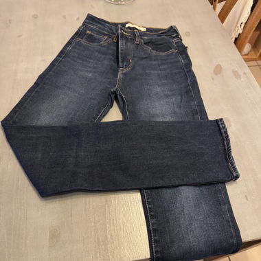 Levis HIGH RISE - Straight Jeans - denim