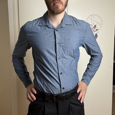 Camicia blu Teddy Smith