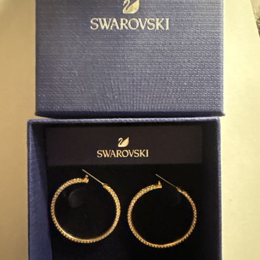 Rosegold Swarovski earring
