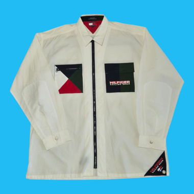 Tommy Hilfiger Sailing Gear Langarm Zip up Hemd