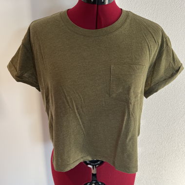 crop top vert