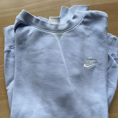 Baby Blue Sweatshirt - Nike - Size S