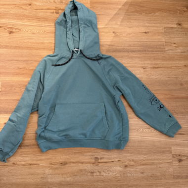 Hoodie vert mignon