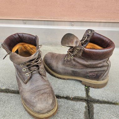 Lederstiefel