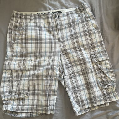 Tartan Cargo Shorts