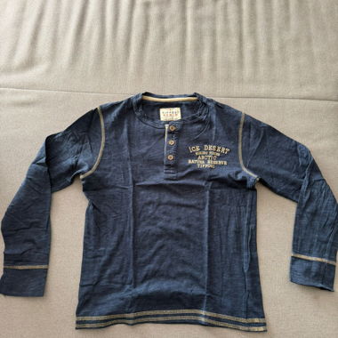 T-shirt en jean Tiffosi à manches longues