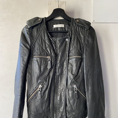 Lederjacke