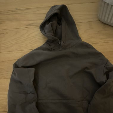 grauer Hoodie
