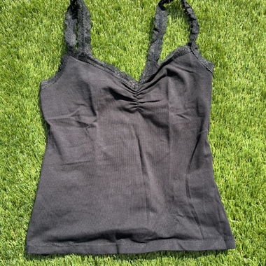 Black Top with Lace