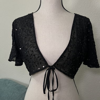 Bolero corto a maniche corte H&M
