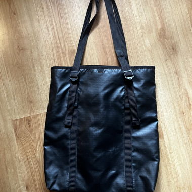 Adidas black waterproof tote bag