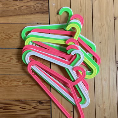 Colorful Hangers, 10-Pack