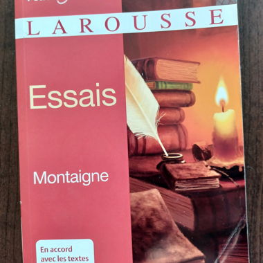Essays by Montaigne, school books