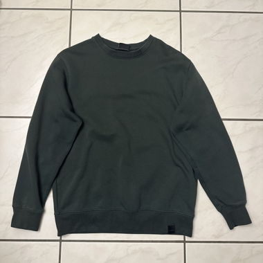 Bershka Sweatshirt vert foncé