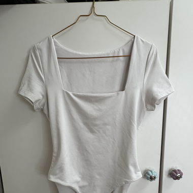 Body Décolleté blanc 