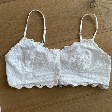 Haut blanc Bershka