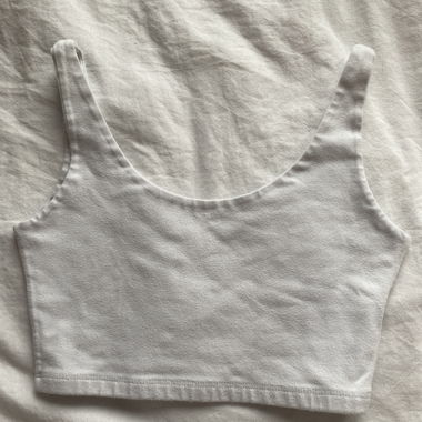 top brandy melville blanc 