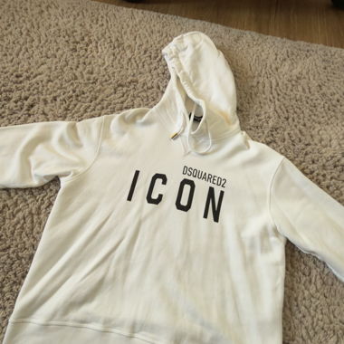 Hoodie DSQUARED2 blanc M