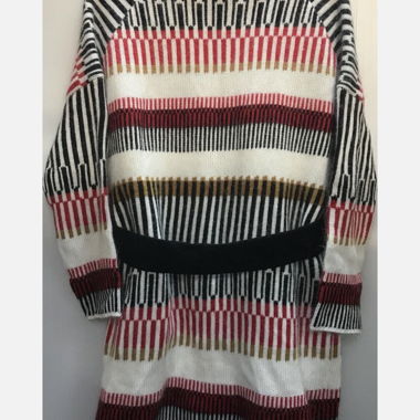 Maje patterned knit cardigan