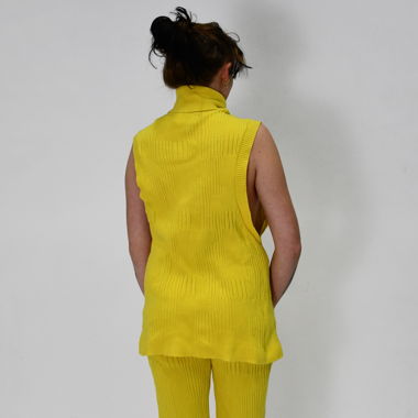 Cozy Strick-Set Gelb